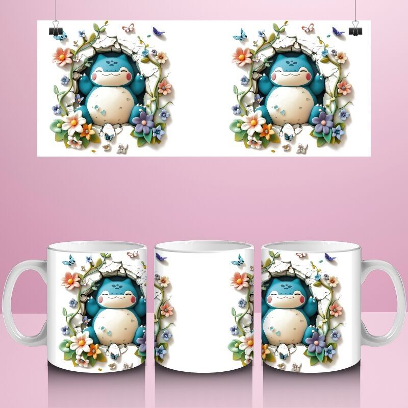 Pokemon Snorlax 3D - Tazza 325ml