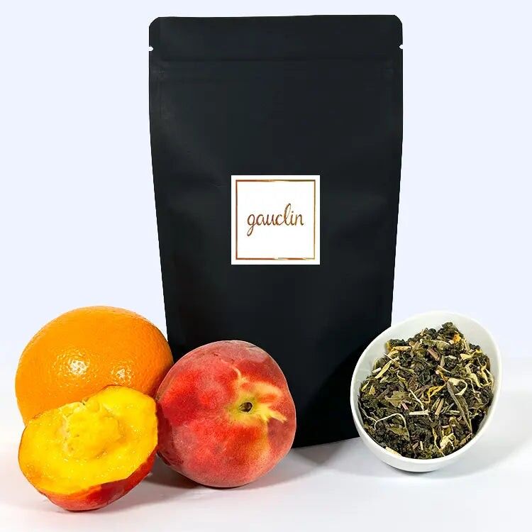 Orange Peach Oolong Tea | Organic Loose Leaf Oolong Tea