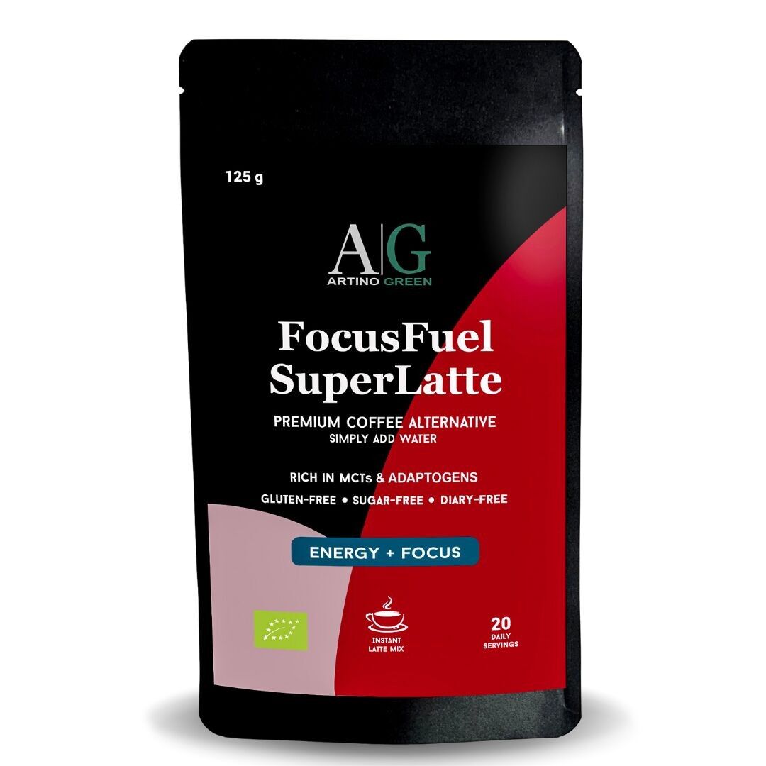 FocusFuel SuperLatte – Organic Energy & Focus Coffee Substitute - 125g