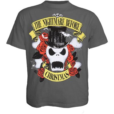 NIGHTMARE BEFORE CHRISTMAS - TOP HAT JACK - T-Shirt Anthrazit