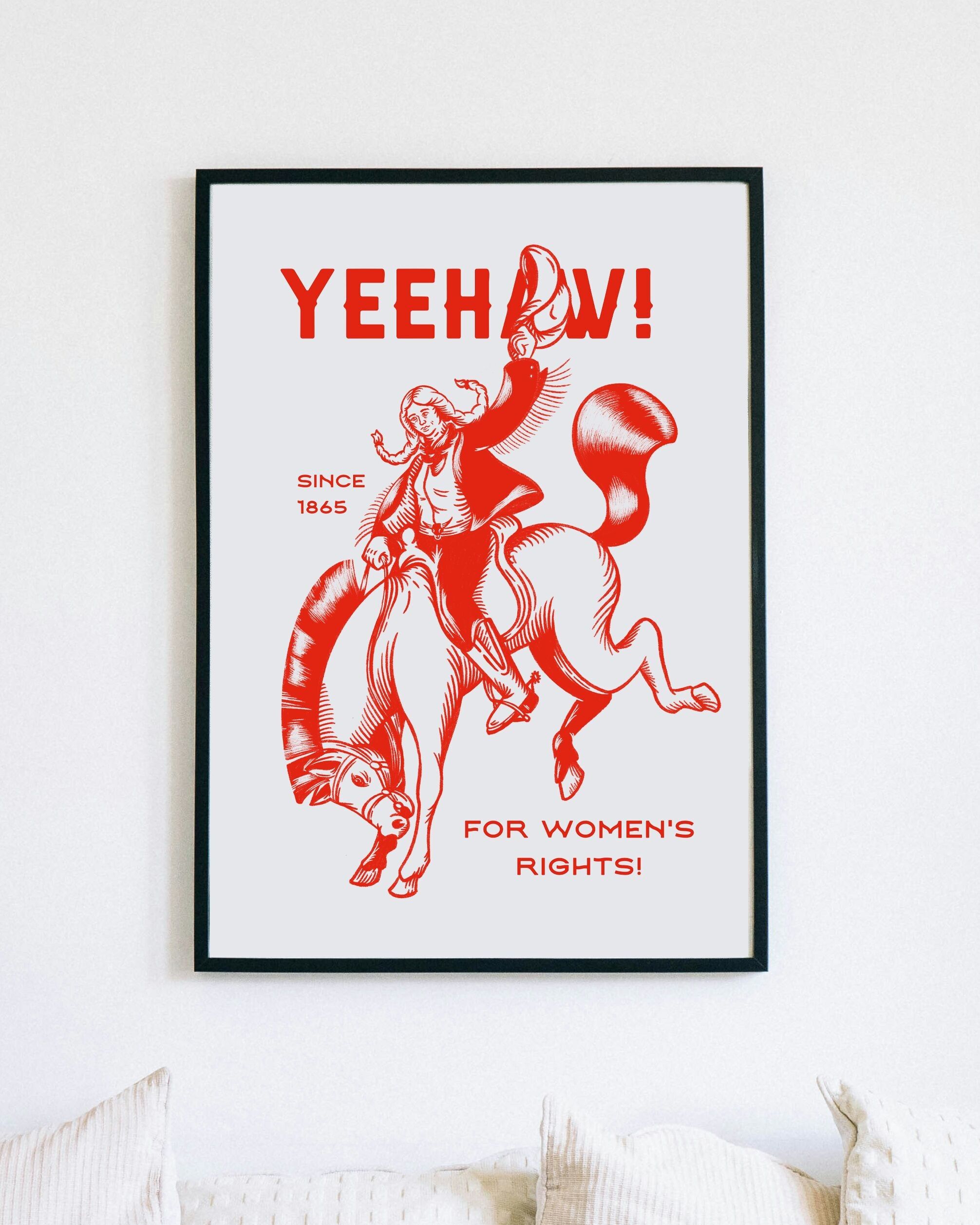 Impresión de bellas artes "Yeehaw"