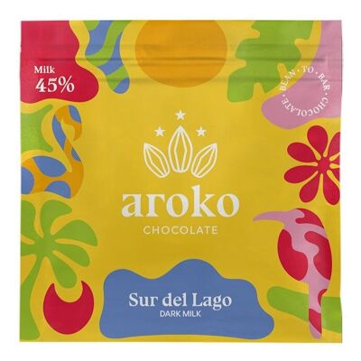 Chocolat au lait noir 45 % Sur del Lago