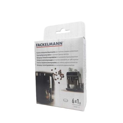 Pastilles détergentes pour appareils électroménagers par 6 Fackelmann Petit Déjeuner