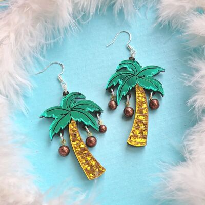 Pendientes de palmera