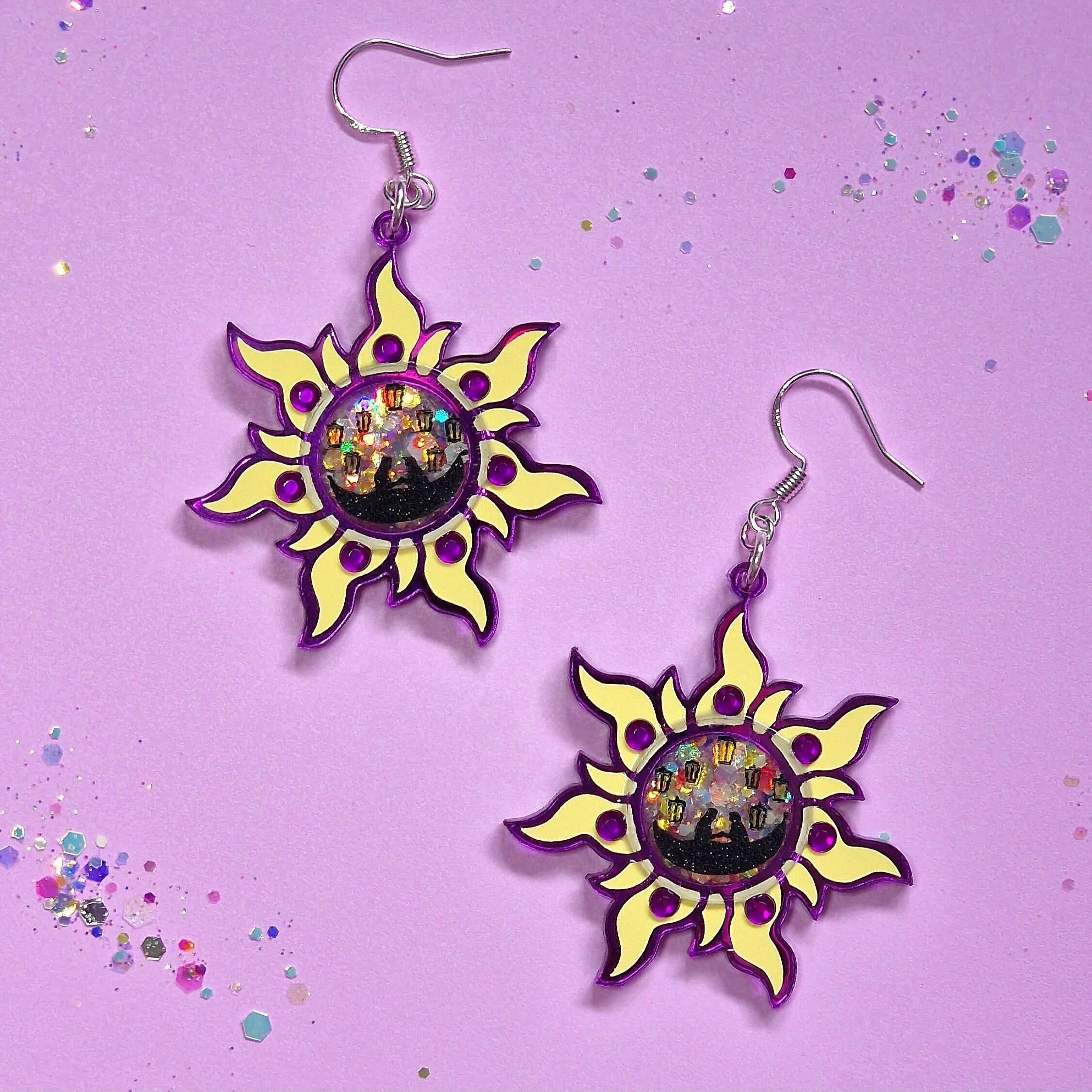 Leuchtende Lichter Ohrringe