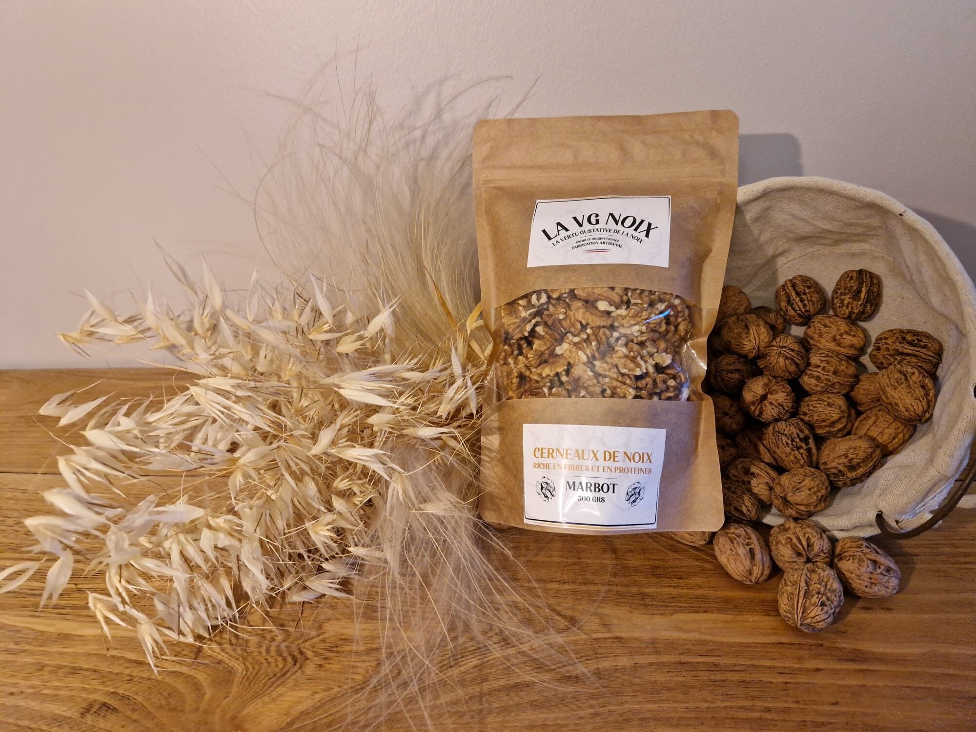 Walnut kernels 500g