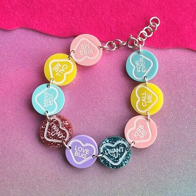 Love heart bracelet