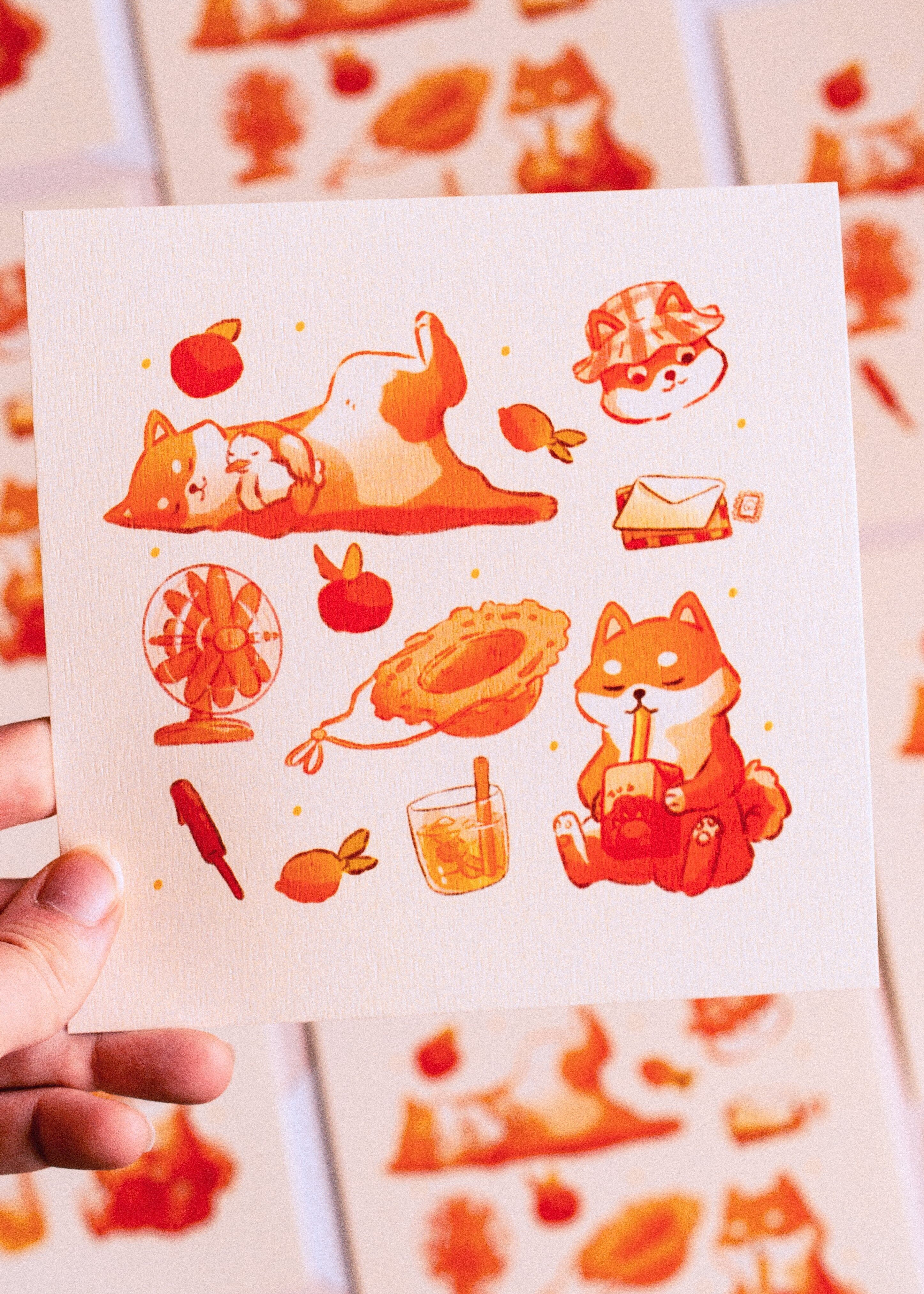 Stampa - Shiba estivi