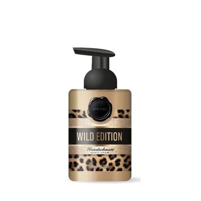 Sapone liquido per le mani in dispenser leopardato