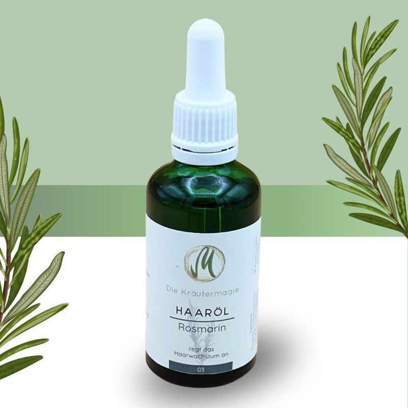 Olio per capelli al rosmarino