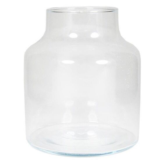 BOUTEILLE DE LAIT EN VERRE TRANSPARENT D10.3/16.8CM