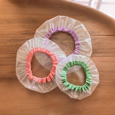Set di 3 charlotte alimentari trasparenti - Contatto Alimentare - Senza BPA