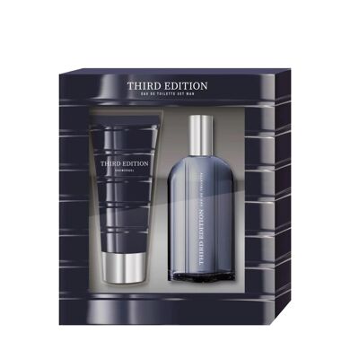 Cofanetto regalo cosmetico da uomo di terza edizione