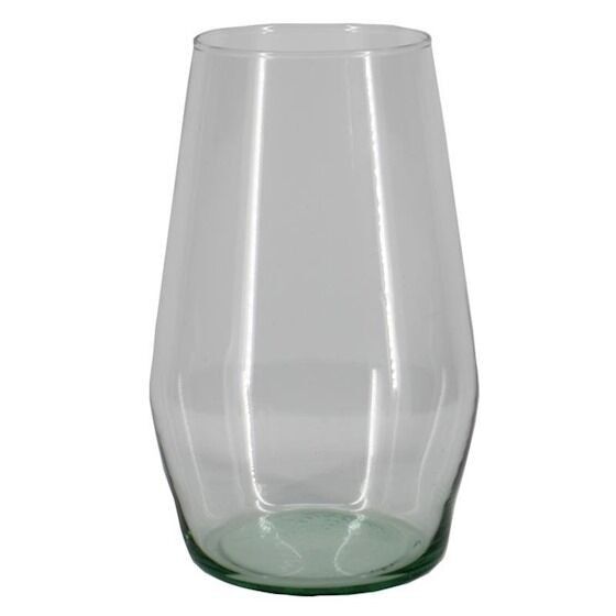 WIEBER DIAM 12/17 TRANSPARENTE GLASVASE.5 HOCH 28 CM