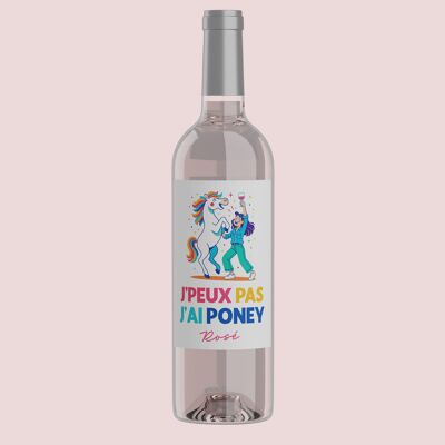 Rosé wine - I can't, I have a pony - Bordeaux Rosé - 2024