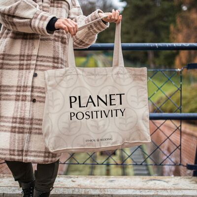 Planet Positivity Einkaufstasche
