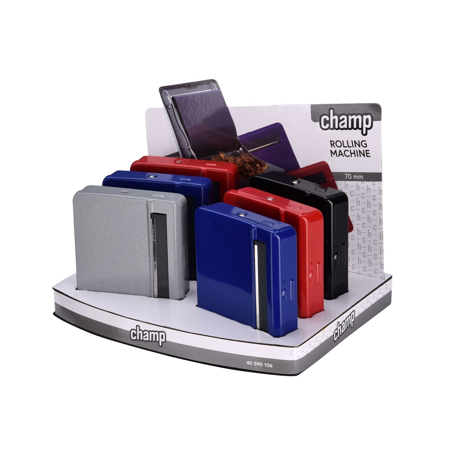 Machine à rouler colorées 70 mm x 8
