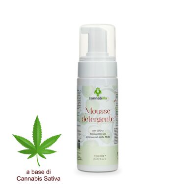 Mousse Detergente alla Canapa