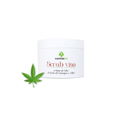 Scrub Viso alla Canapa