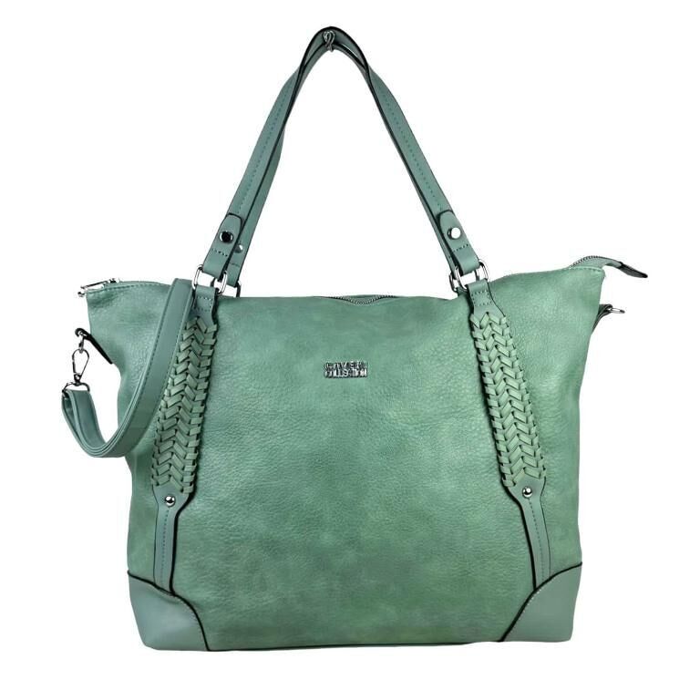 Borsa da donna in materiale sintetico di grande capienza della collezione Coveri