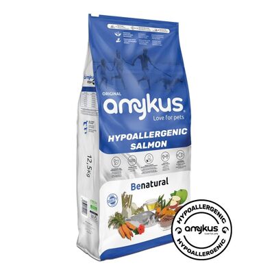 Amykus Hypoallergenic Grain Free Salmon - Hypoallergenic grain-free salmon food for adult dogs