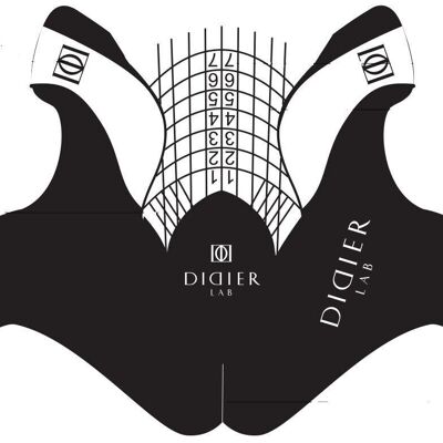 Didier Lab Plastic Nail Form 100 pezzi