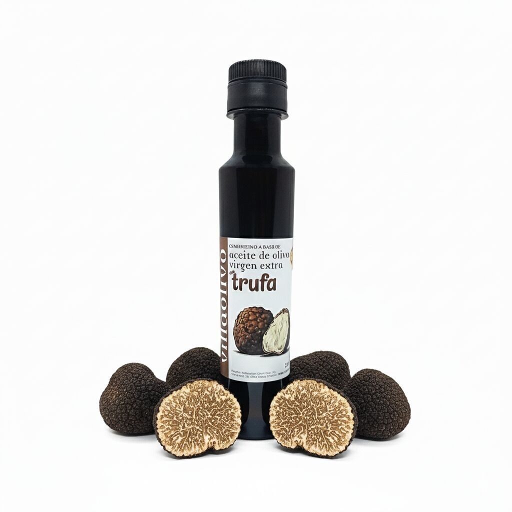Villaolivo - Gewürz auf Basis von nativem Olivenöl extra mit Trüffel 250 ml