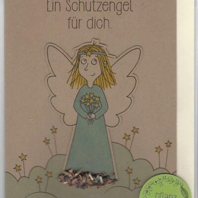 Seed plug card - a guardian angel for you
