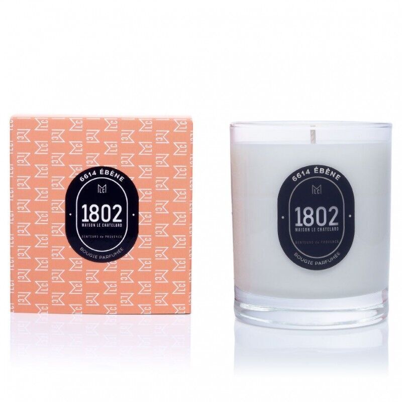 Candela profumata 200 gr Ebano