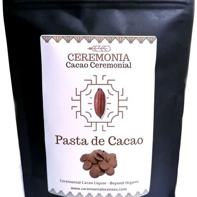 CACAO CEREMONIAL PASTA DE CACAO 200g, Pasta de Cacao original de Venezuela
