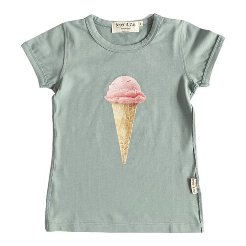 T-shirt 1 meisje cactus ijsje