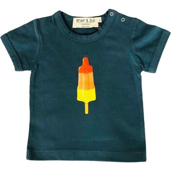 T-shirt bébé glace fusée