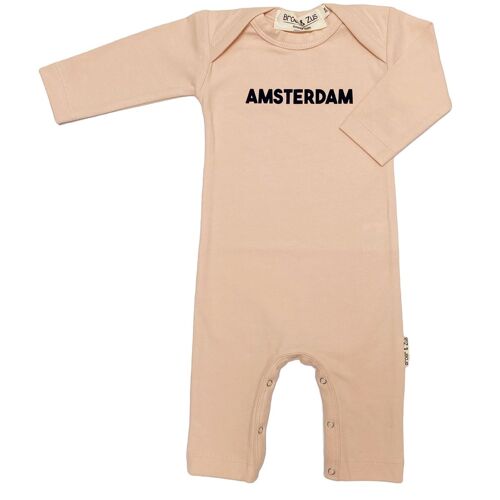 Babysuit Amsterdam lsl pink