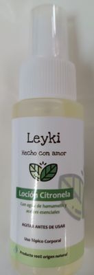 Lotion à la citronnelle, anti-moustique naturel.