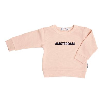 Sweater Amsterdam pink-navy