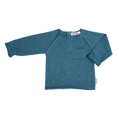 Baby sweater petrol