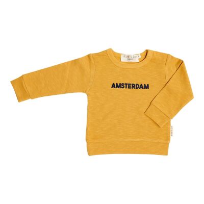 Sweater Amsterdam mustard