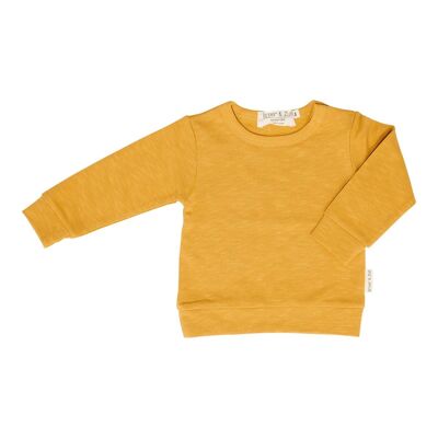Sweater mustard uni 2