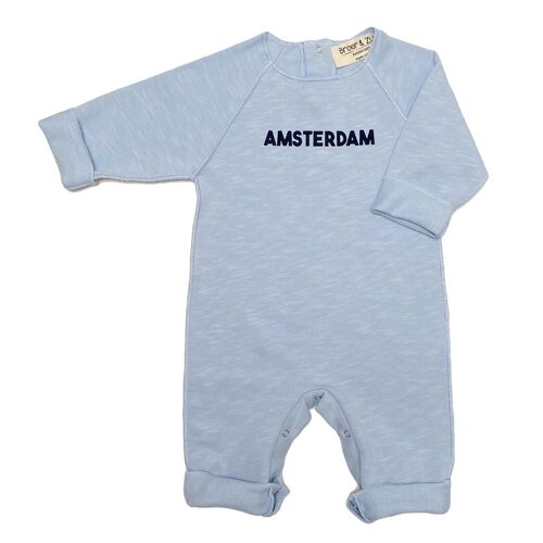 Babysuit Amsterdam light blue 4