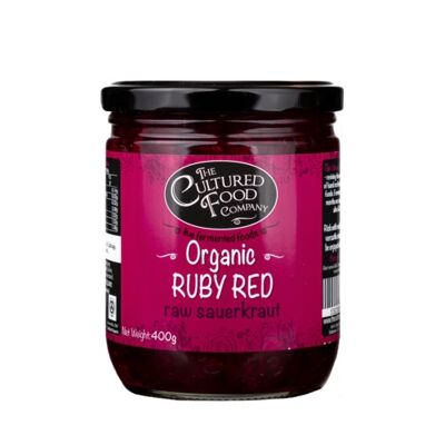 Ruby Red Sauerkraut.