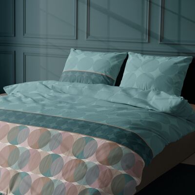 Copripiumino Satin D'Or Cercles