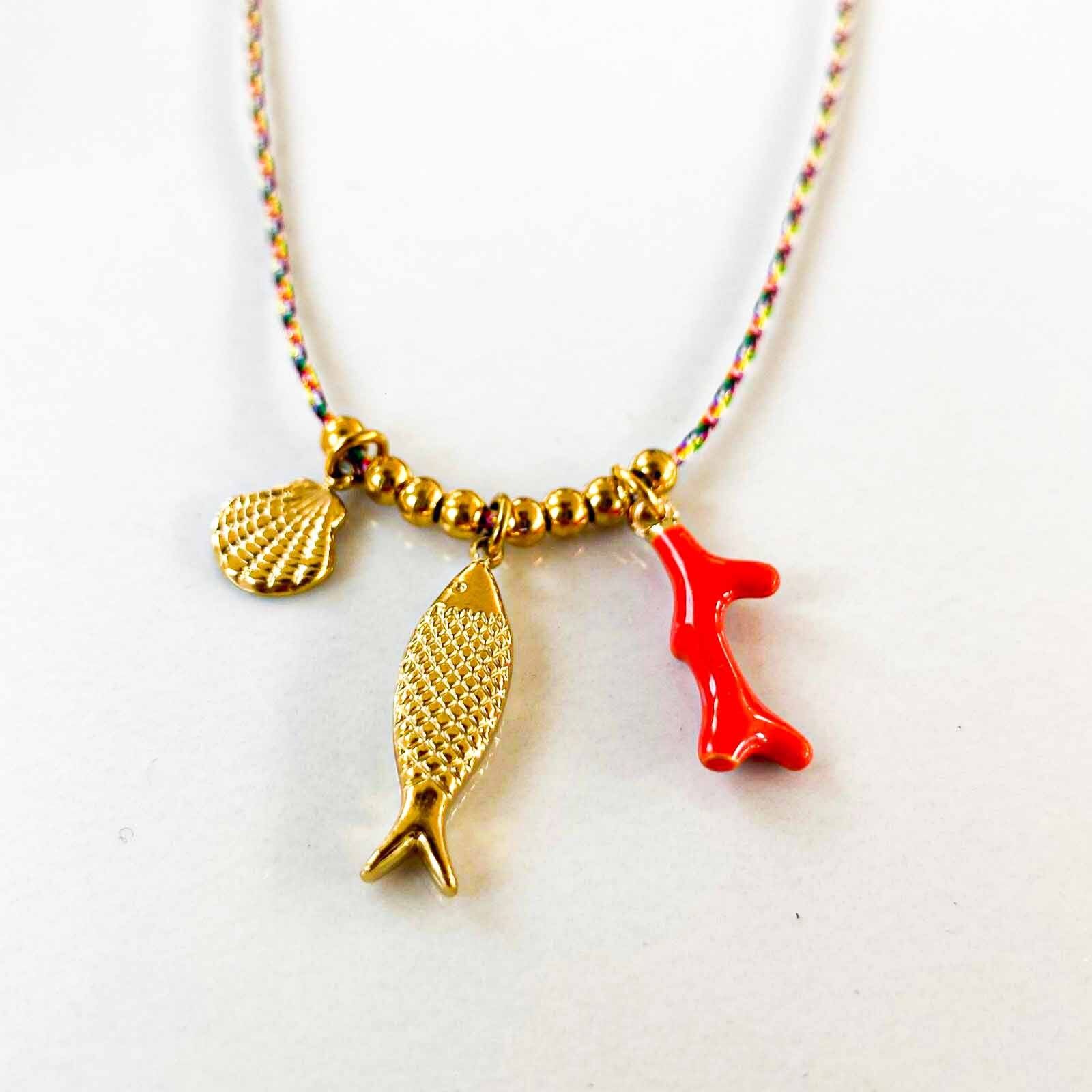 Mediterrane Halskette