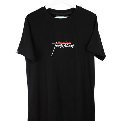 Schwarzes Signature-T-Shirt