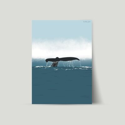 Whale Poster