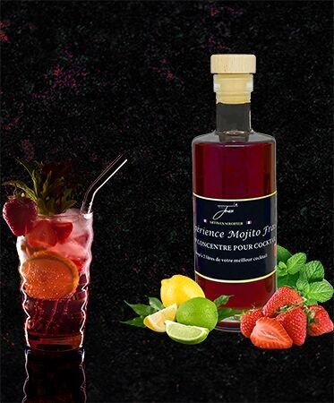 Sciroppo Mojito Concentrato alla Fragola per cocktail