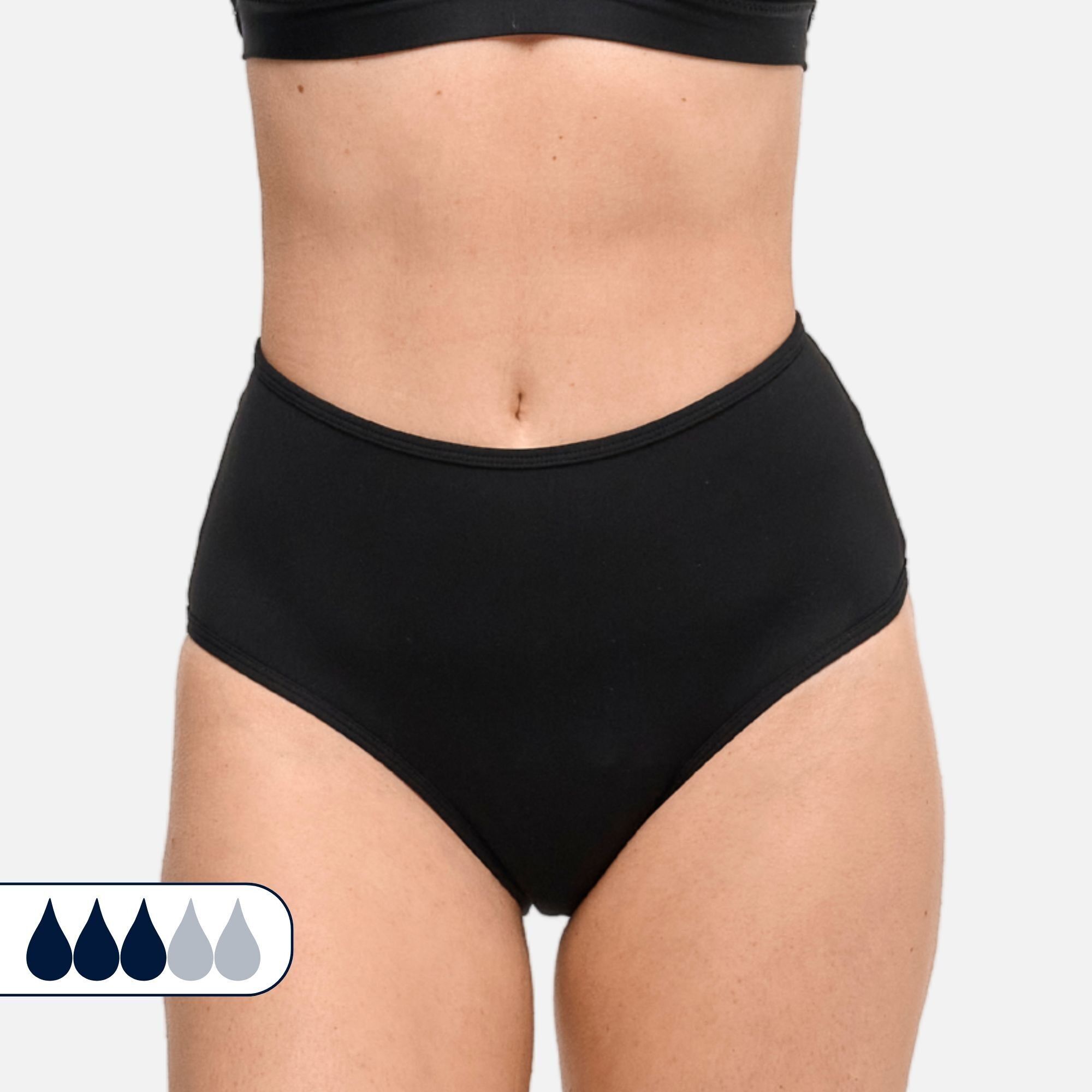 Sorio® High Waisted Menstrual Swimsuit Bottoms - Naya