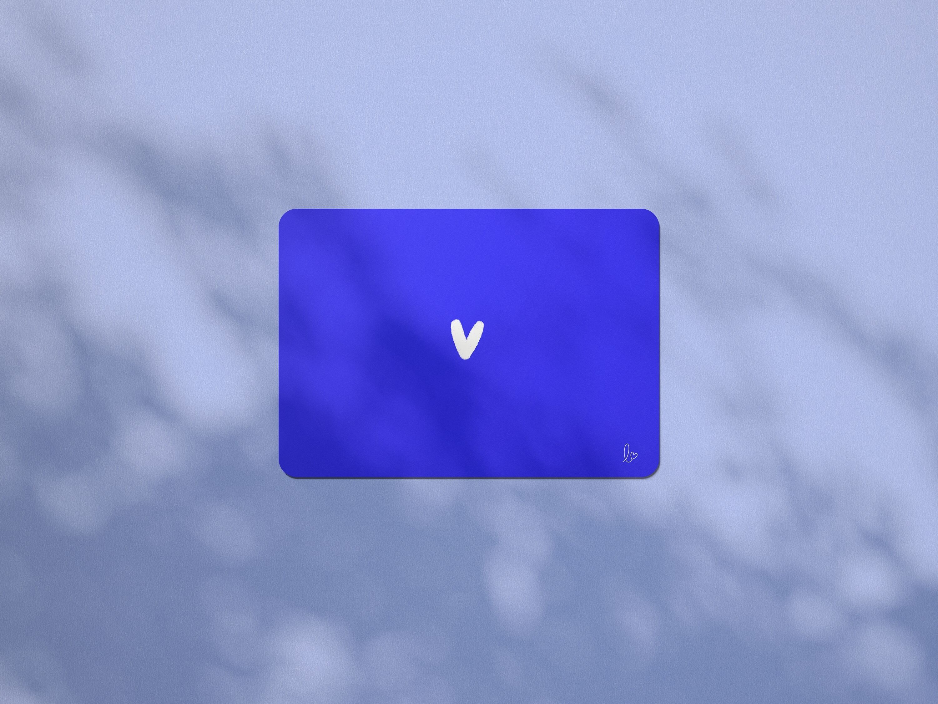 Biglietto cuore – biglietto d'auguri – biglietto d'auguri – cuore – prodotto in Francia