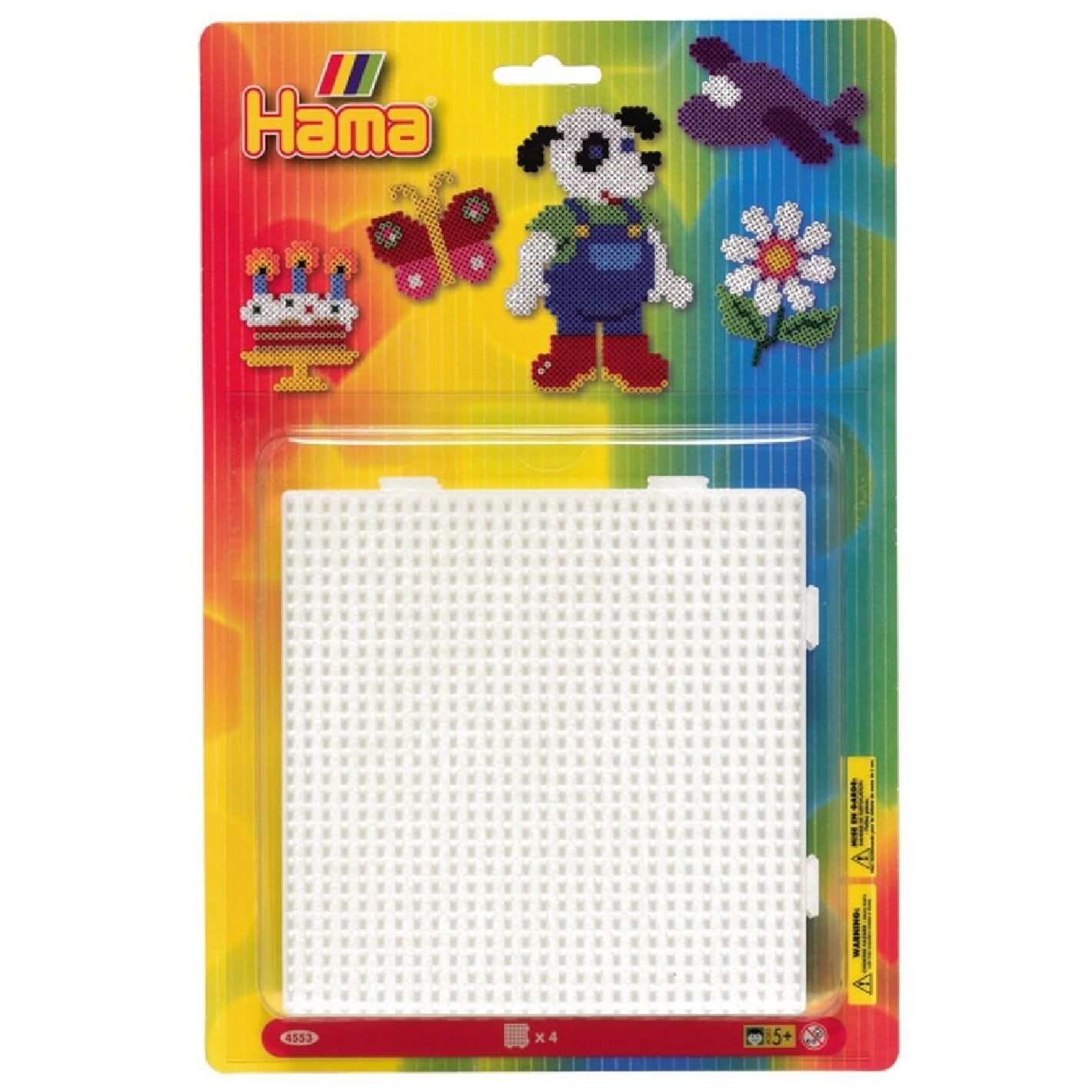 Set De 4 Plaques Perles à Repasser Hama