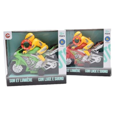 Moto Con Frizione Pilota 18 Cm