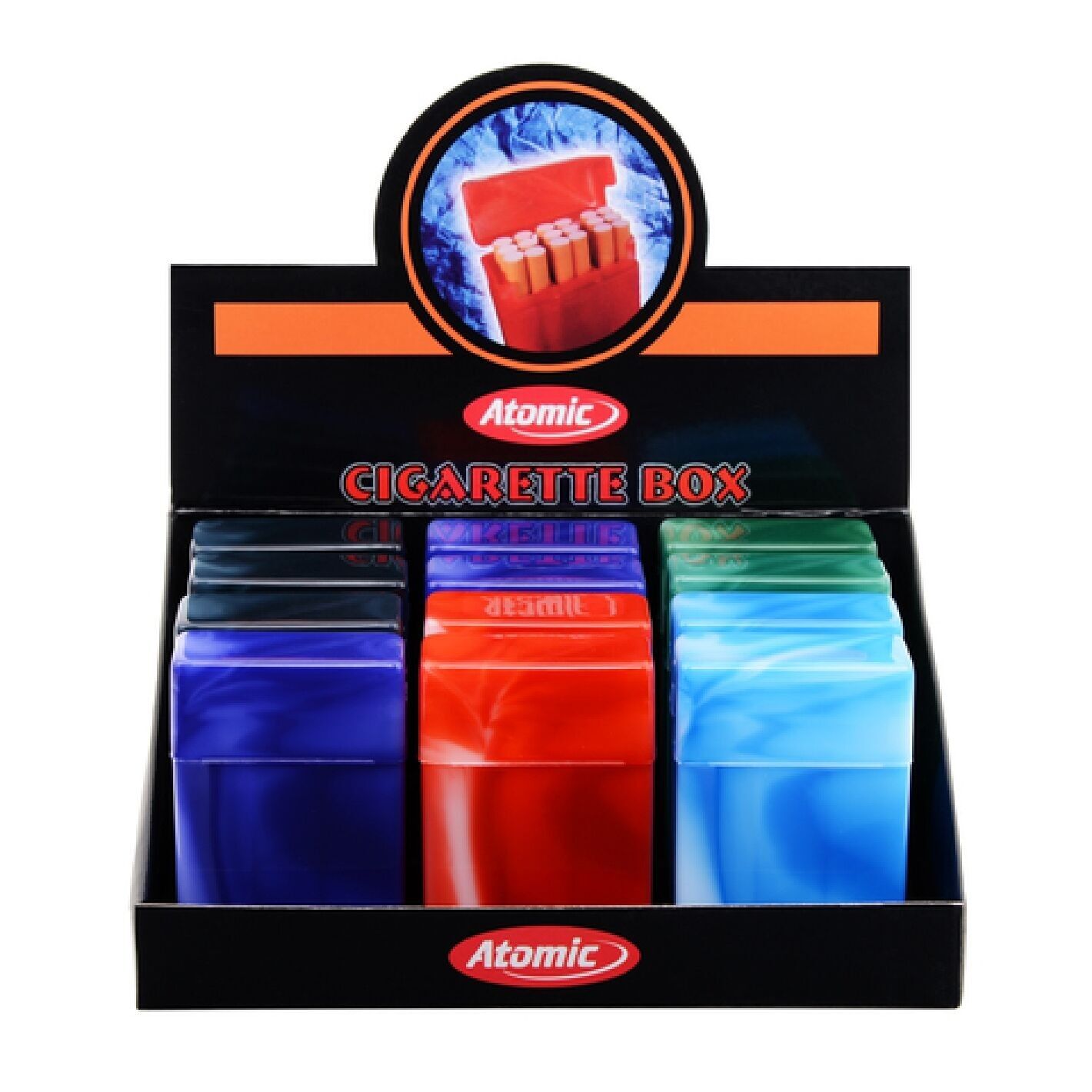 Atomic 20 Zigarettenschachteln